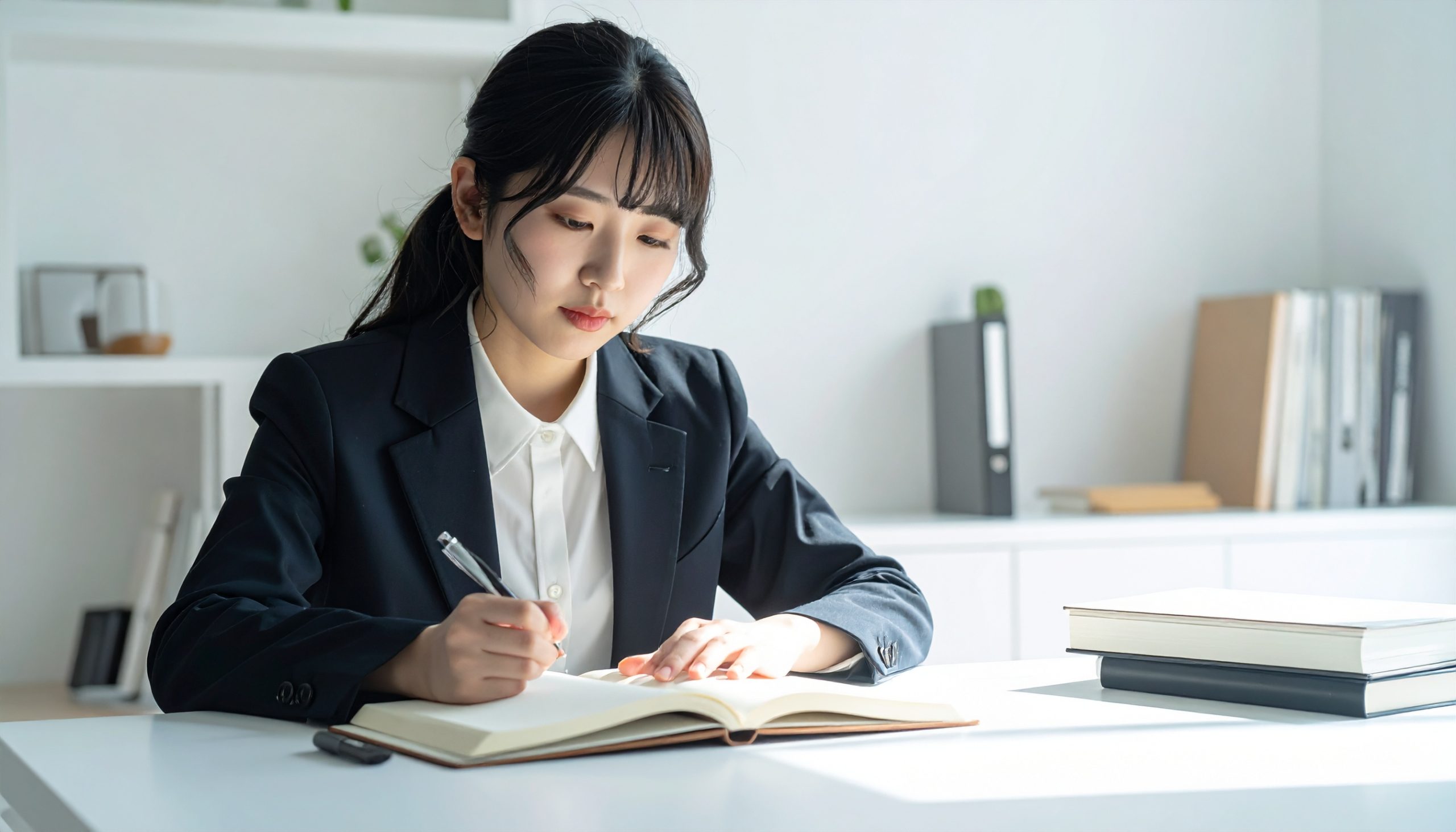 衛生管理者試験の合格率と難易度をイメージした学習風景