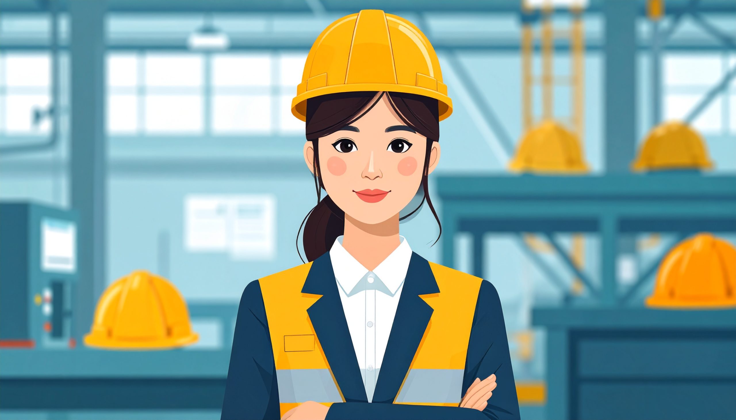 衛生管理者の仕事内容をイメージした職場の安全管理